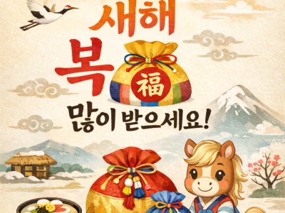 새해 복많이 받으세요!